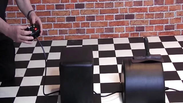 عضو لذت دو برابر برای سوپر مادر پسر groovy لاغر